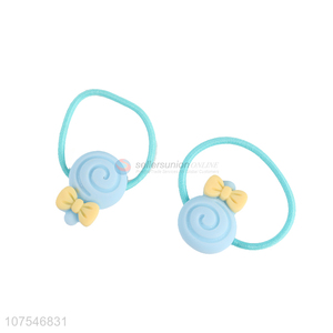 New Fashion Lollipop Design Sweet Style Elastic Hair Ring