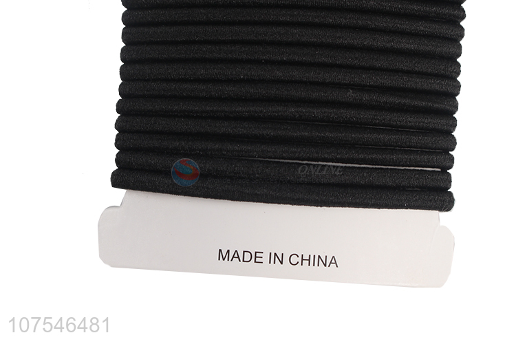 Wholesale Black Elastic Hair Bands Hair Ropes Fashion Hair Accessories