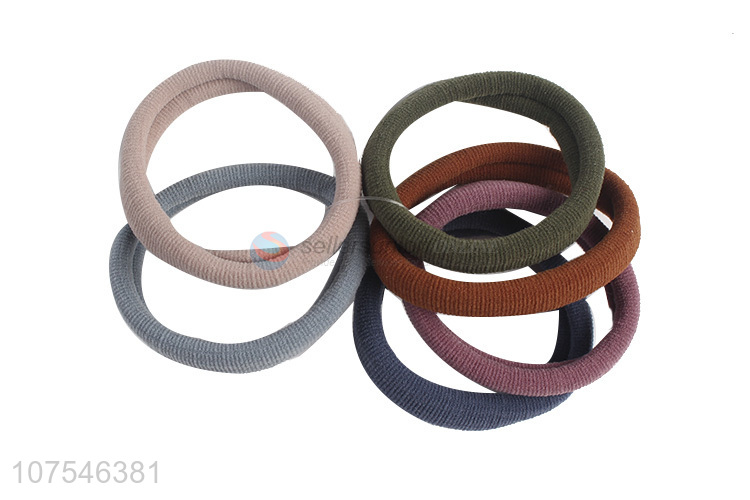 Wholesale Price Solid Color Elastic Hair Ring Fashion Hair Band