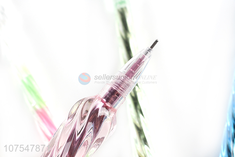 Good sale color gel pen gradient gel ink pen rainbow color gel ink pen