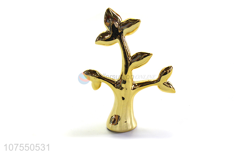 High Quality Fashion Home Decoration Tree Shape Ceramic Ornaments