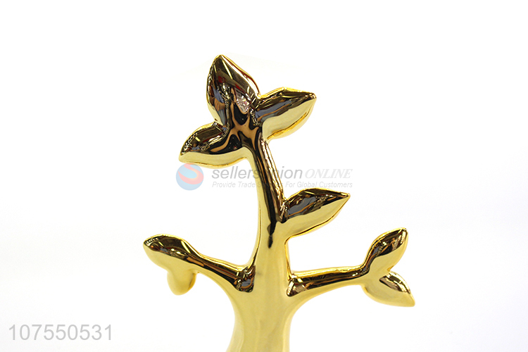 High Quality Fashion Home Decoration Tree Shape Ceramic Ornaments