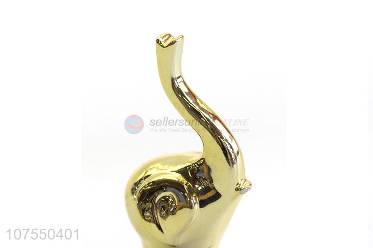 Hot Selling Elephant Shape Ceramic Ornaments For Decoration