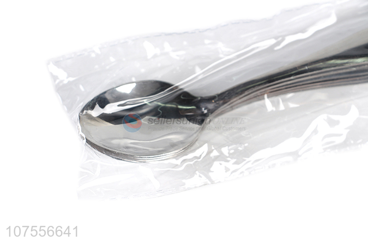 Best selling stainless steel table spoon metal tableware cutlery