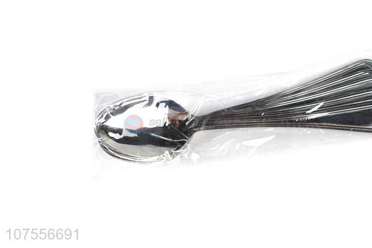 Factory direct sale 410 stainless steel dinner spoon table spoon