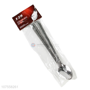 Good Sale Long Handle Soup Spoon Fashion Meal Spoon