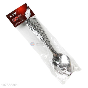 Custom Fashion Soup Spoon Stainless Iron Dinner Spoon