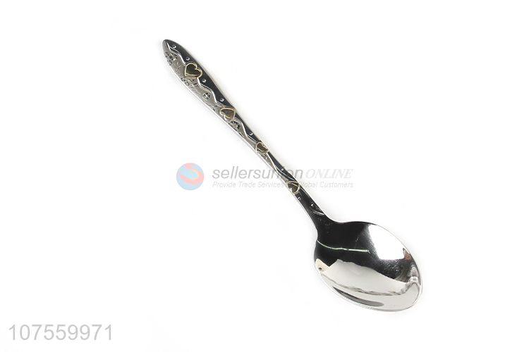 Top Selling 210 Stainless Steel Small Spoon Durable Table Spoon