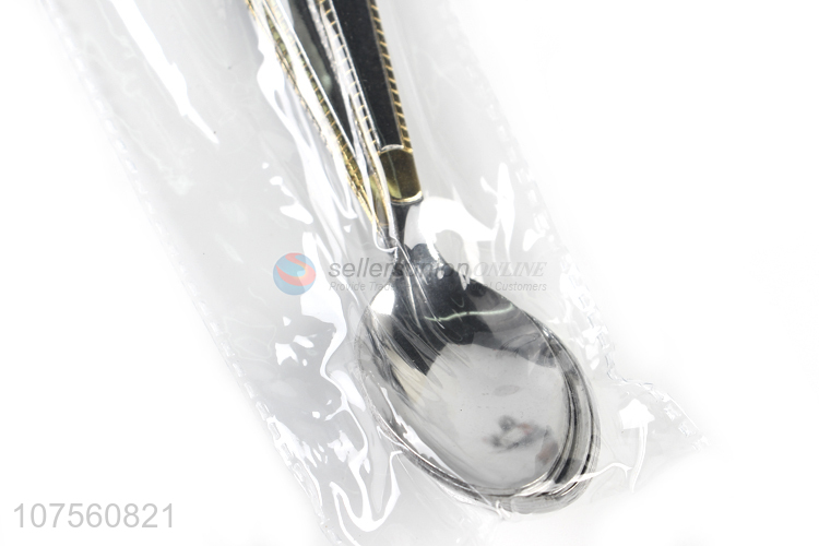 New Arrival Stainless Steel Samll Spoon Metal Spoon Durable Cutlery