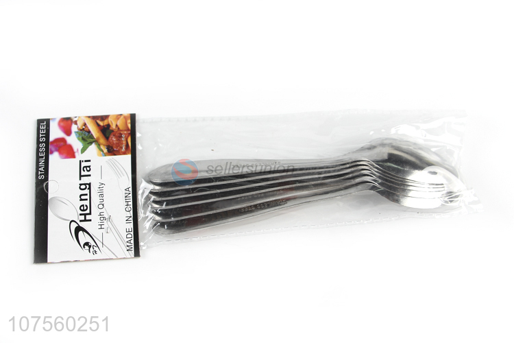 Suitable Price Stainless Steel Table Dinner Spoon Metal Spoon