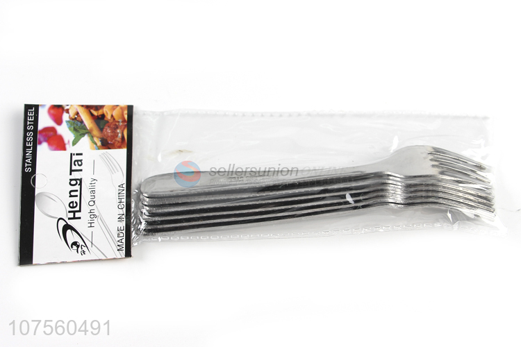 New Products Metal Dinner Fork Durable Stainless Steel Fork