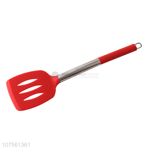 Top Quality Silicone Leakage Shovel With Stainless Steel Handle