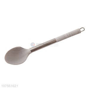 Fashion Design Kitchen Utensils Marbling Silicone Cooking Spoon