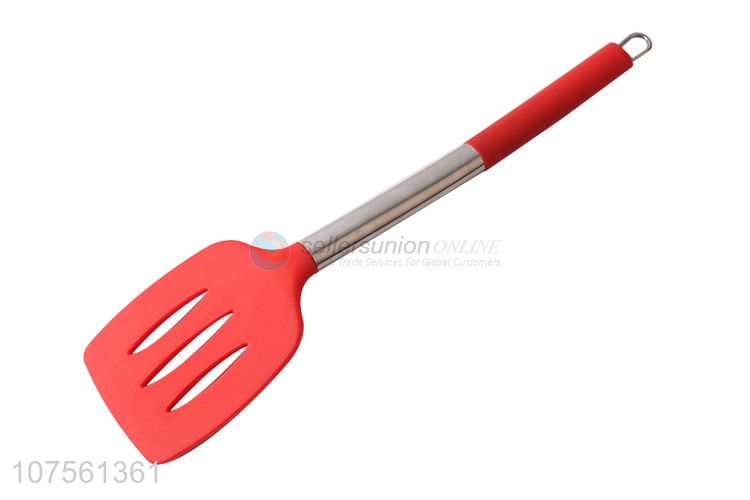 Top Quality Silicone Leakage Shovel With Stainless Steel Handle