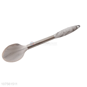 Wholesale Kitchen Utensils Marbling Silicone Cooking Spoon