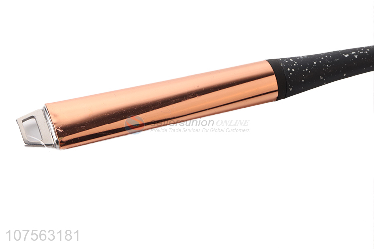 Cheap Rose Gold Stainless Steel Handle Slotted Turner Kitchen Tools