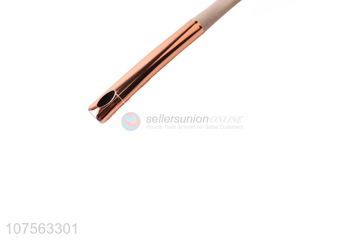 High Sales Rose Gold Stainless Steel Handle Straw Spaghetti Spoon