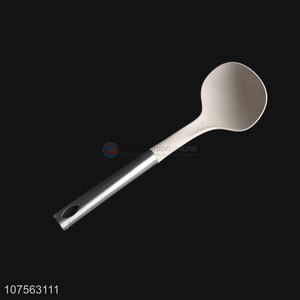 Competitive Price Kitchenware Stainless Steel Handle Straw Soup Ladle