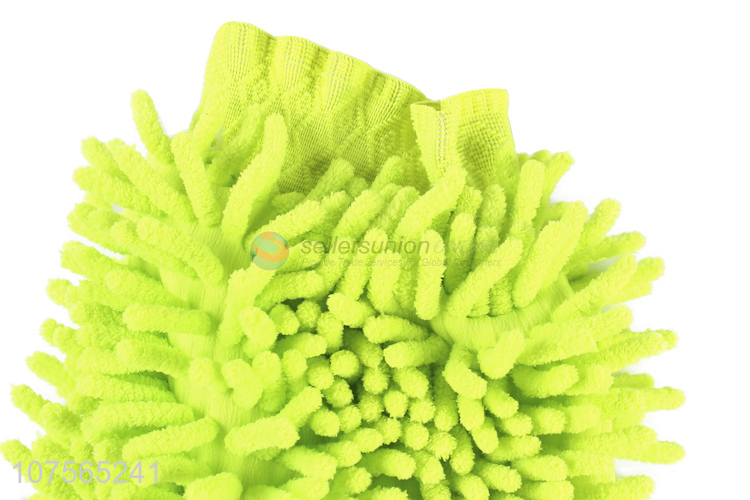 Wholesale Price Household Chenille Car Wash Mitt Car Cleaning