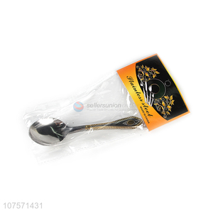 Wholesale Fashion Stainless Iron Spoon Soup Spoon