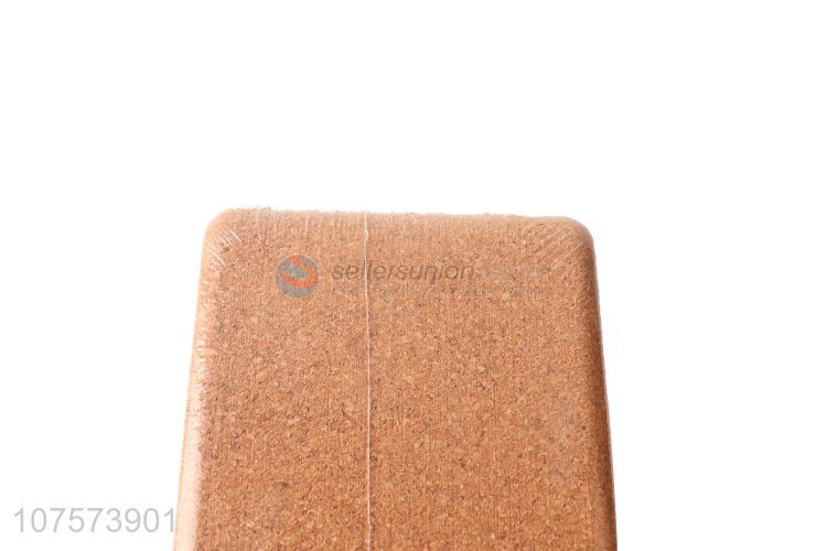 Hot sale biodegradable washable cork yogo brick cork yogo block