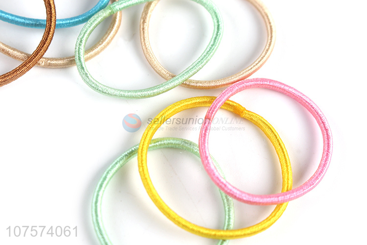 Wholesale Colorful Rubber Band Fashion Hair Ring