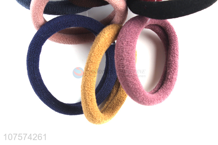 China factory terry cloth ponytail holder fashion hair accessories for women