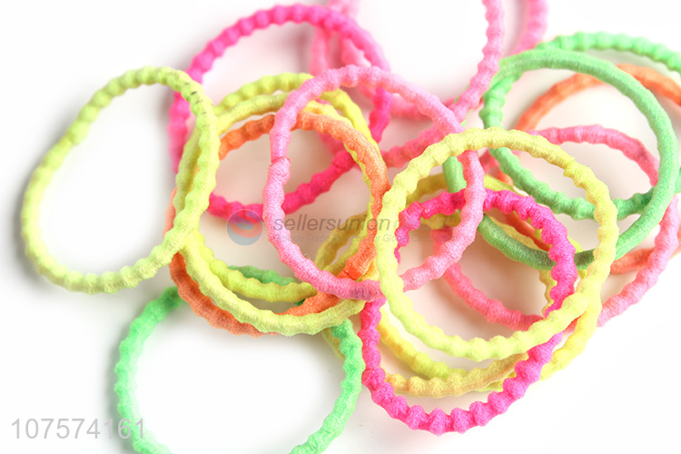 Hot sale seamless elastic ponytail holder hair accessories for female