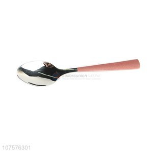 Competitive Price Stainless Steel Small Spoon With Colorful Handle