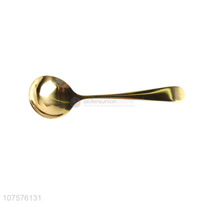 Reasonable Price Gold Stainless Steel Cutlery Serving Spoon