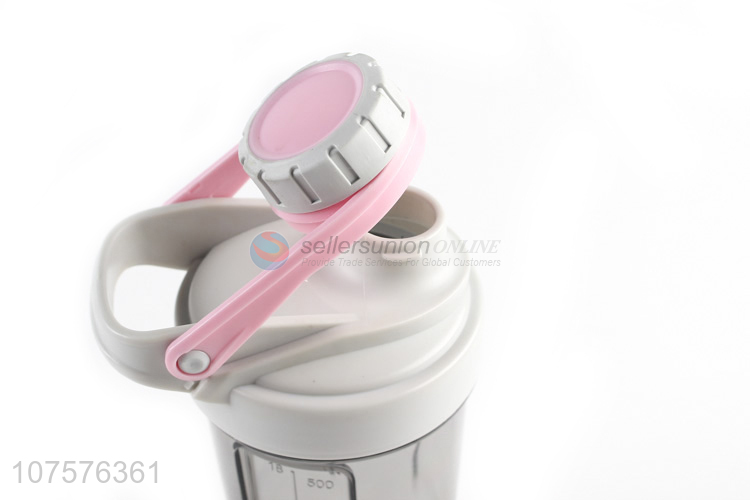 Creative Design Plastic Water Bottle With Handle