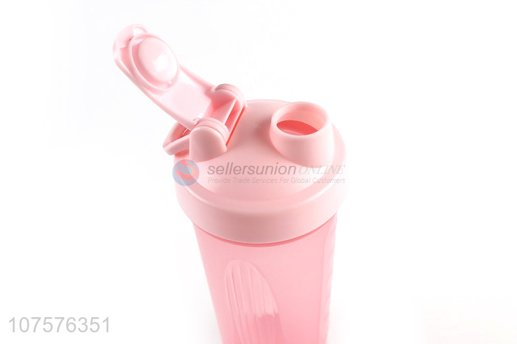 Wholesale Pink Water Bottle Plastic Space Bottle