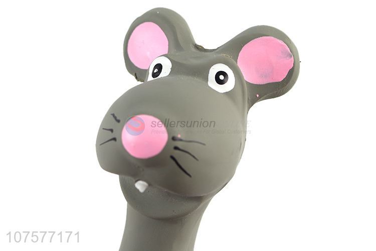 New Arrival Cartoon Squeaky Mouse Pet Toy Chew Toy