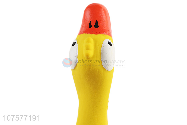 Best Selling Cartoon Duck Pet Toy Dog Chew Toy