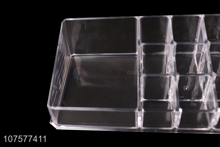 New Design Clear Plastic Makeup Lipstick Organizer For Cosmetics