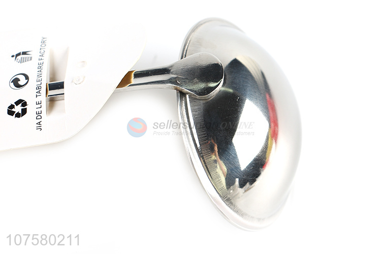 New arrival mirror polish soup ladle stainless steel kitchen spoon