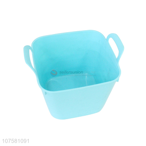 New Arrival Plastic Desktop Storage Box With Handle