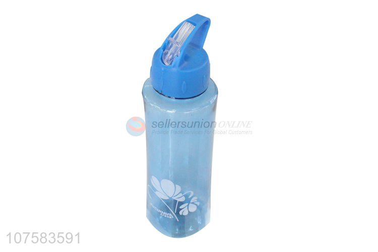 New Arrival Plastic Water Bottle With Straw And Handle