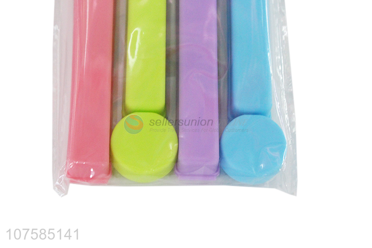 New Design Colorful Plastic Bag Clip Food Bag Clip