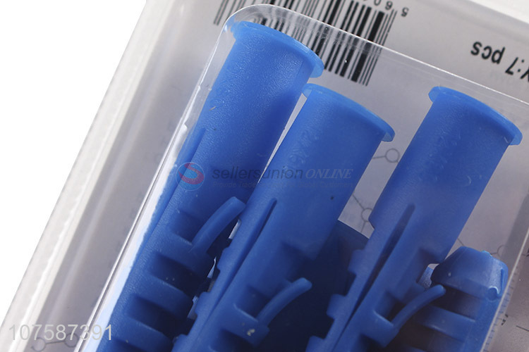 Factory price 12x60mm colorful plastic expansion tube