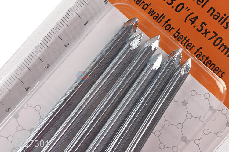 Factory wholesale 3.0″ hard steel concrete nails for hard wall