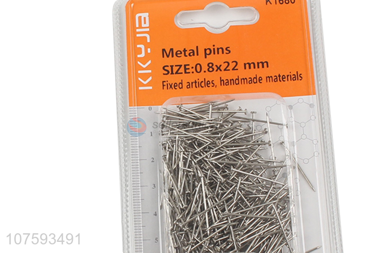 Good quality 22mm nickel plating iron pins metal pins