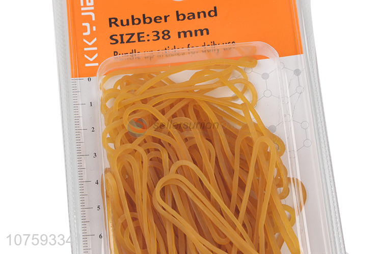 Low price 38mm natural elastic rubber bands