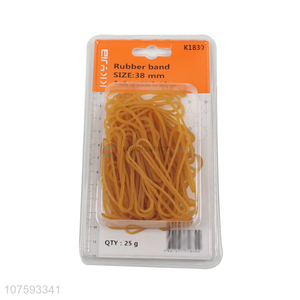 Low price 38mm natural elastic rubber bands