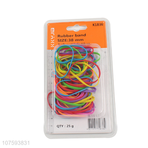 Best selling 38mm candy colors rubber bands