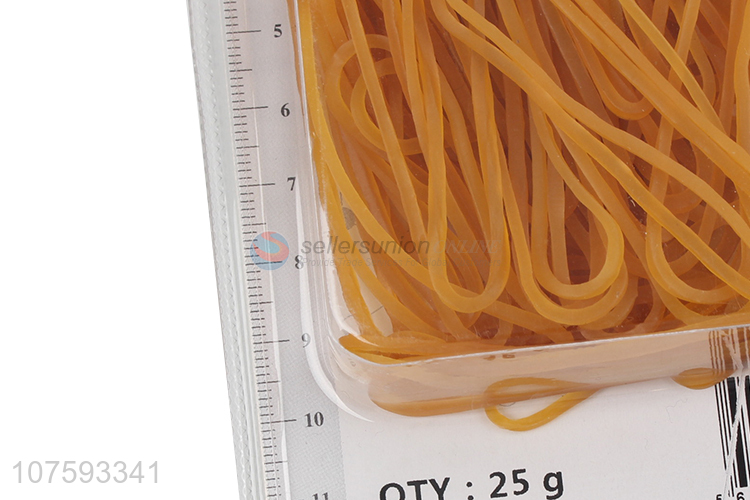 Low price 38mm natural elastic rubber bands