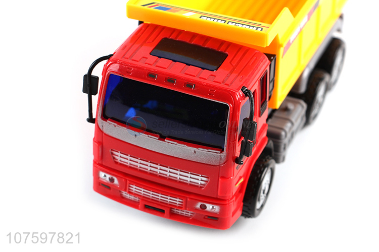 New products kids toy construction truck electric tip lorry with music