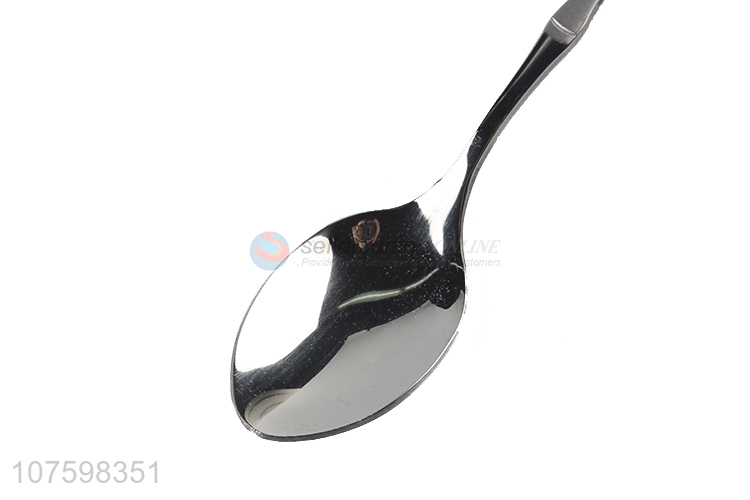 High Quality Home Kitchen Stainless Steel Spoon Metal Tableware