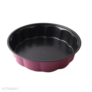 Fashion Bakeware Aluminum Oven Tray Round Cake Mould