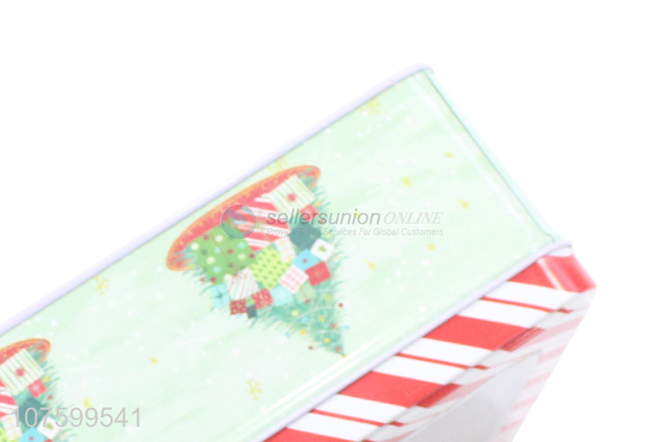 Hot Sale Color Printing Christmas Gift Box Tin Box